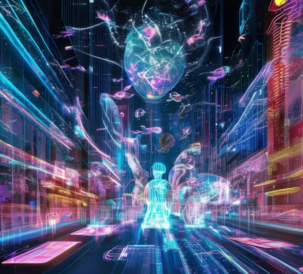 科技图景的视觉盛宴，科技动态图如何重塑人类认知
